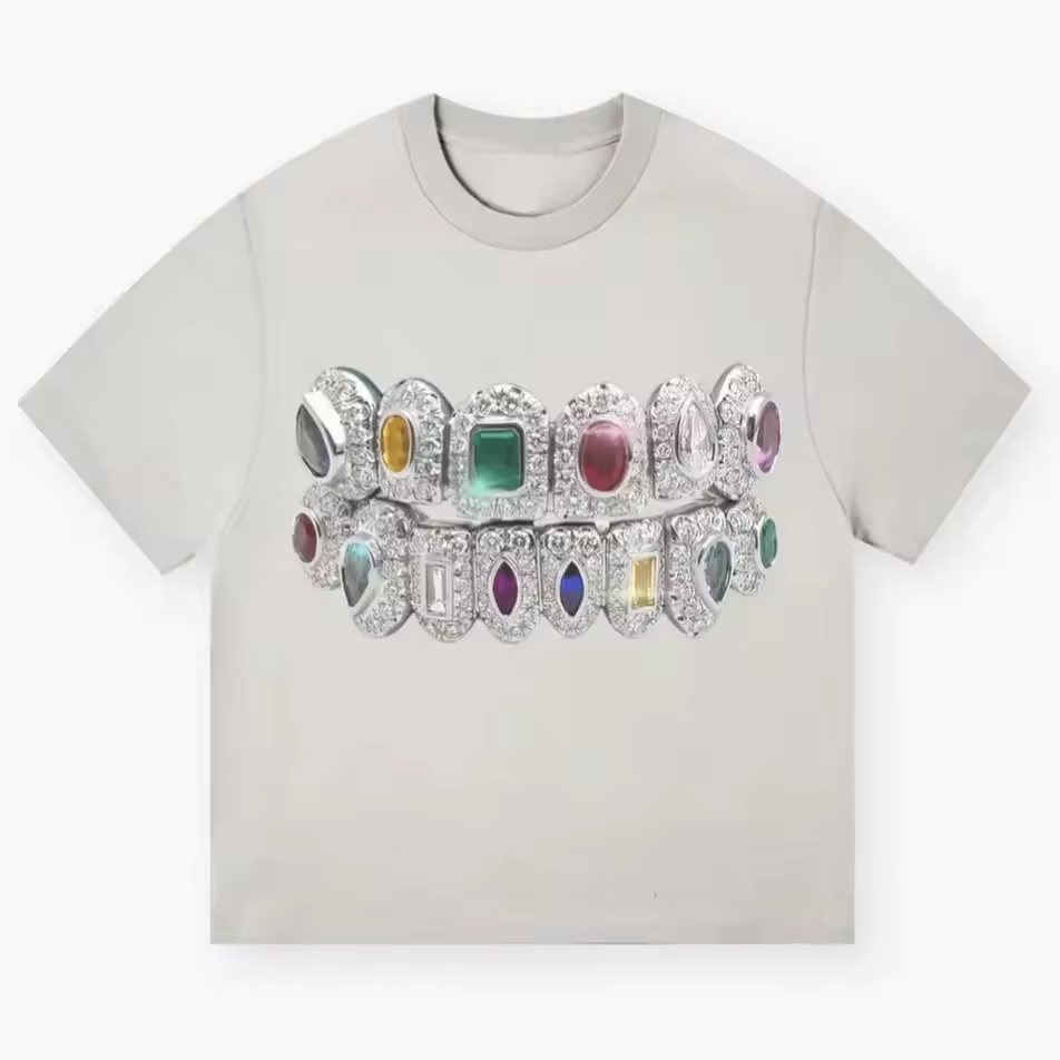 Kleur Griil T-shirt Unisex