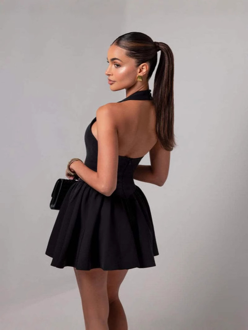 Halter Mini Dress