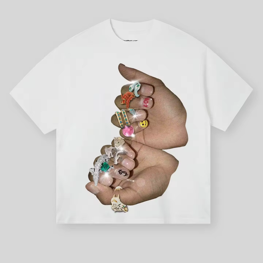 Finger Graffiti Diamand Unisex