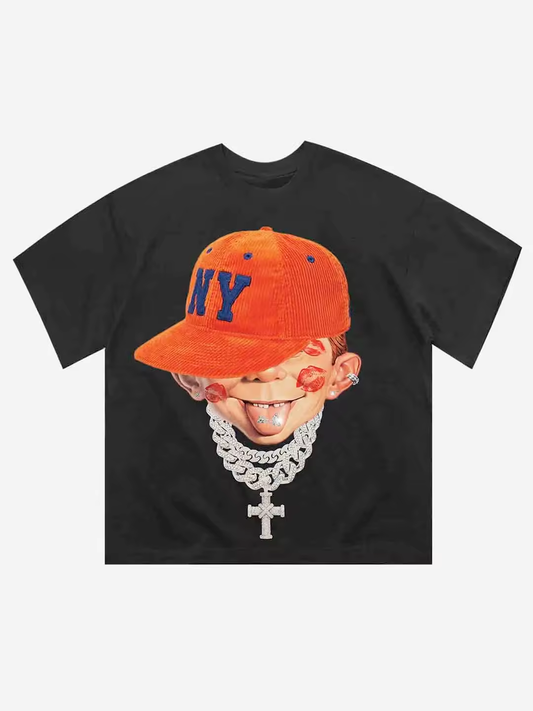 Bad Boy Peaked Cap T-Shirt