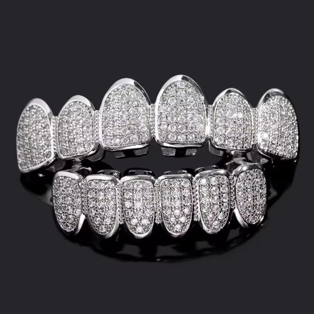 Plated Royal Diamanten Grillz Set