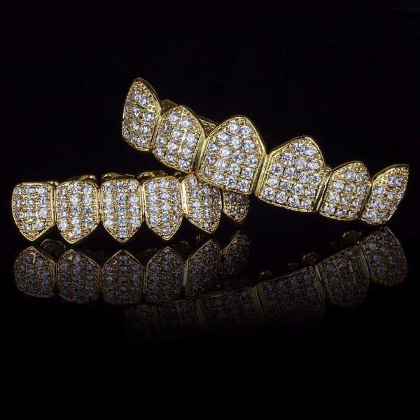Plated Royal Diamanten Grillz Set