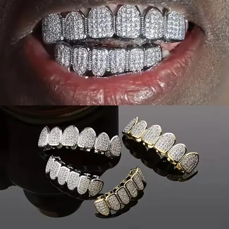Plated Royal Diamanten Grillz Set
