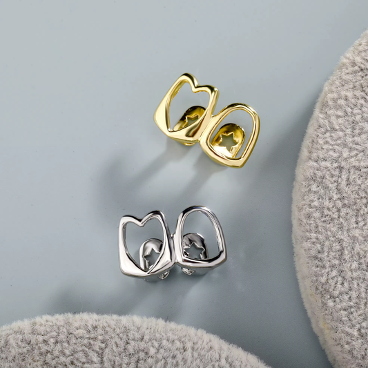 Gold Plated dubble open hoektand